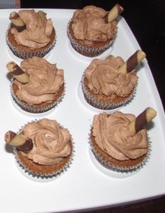 Triple Chocolate Cupcake